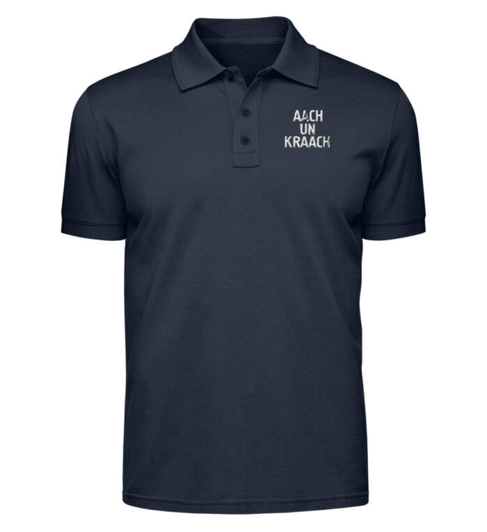 Poloshirt jestick »AACH UN KRAACH Logo« - Polo Shirt-774