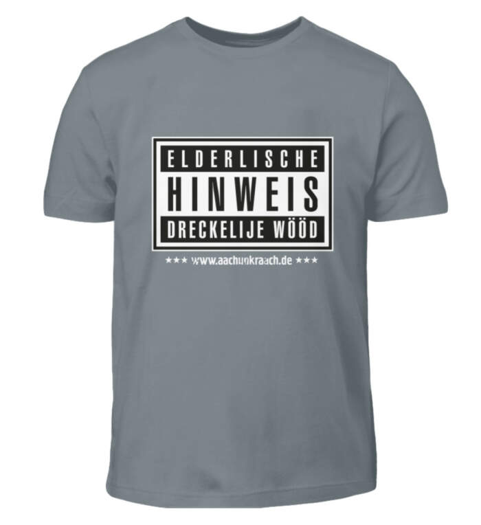 AACH UN KRAACH – Drecklieje Wööd – Kinder Shirt - Kinder T-Shirt-1157