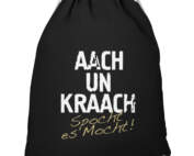 Turnbüggel »Spocht es Mocht« – Baumwoll Gymsac - Baumwoll Gymsac-16